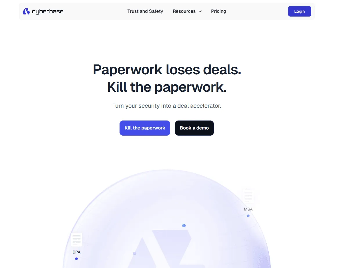 Cyberbase AI: Best For Lean Teams That Need Cited DDQ And Security Questionnaire Answers