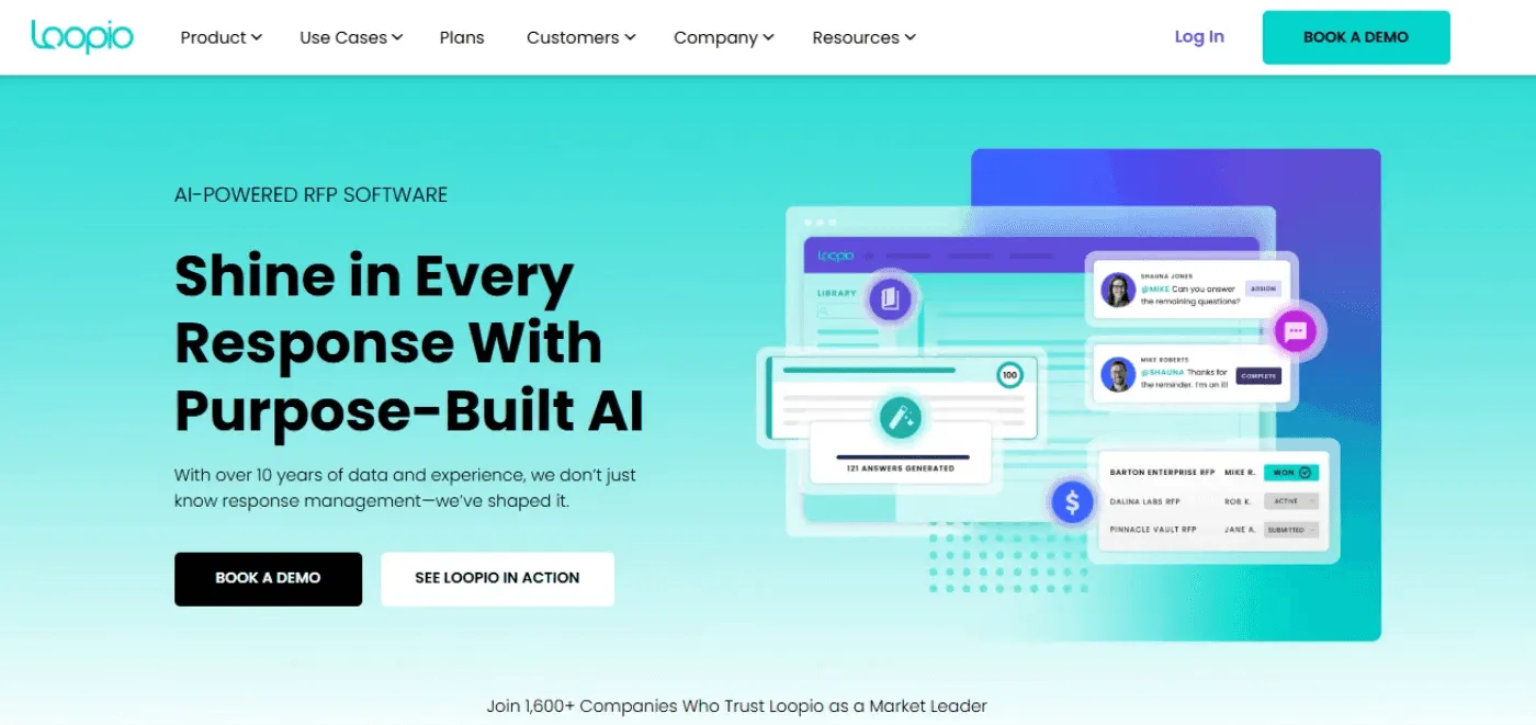 Loopio DDQ software