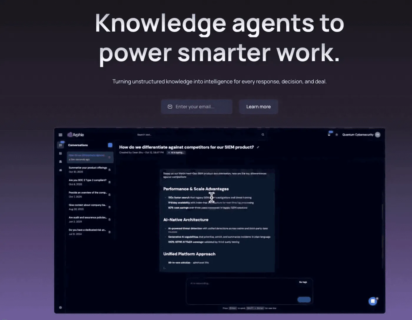Arphie DDQ software