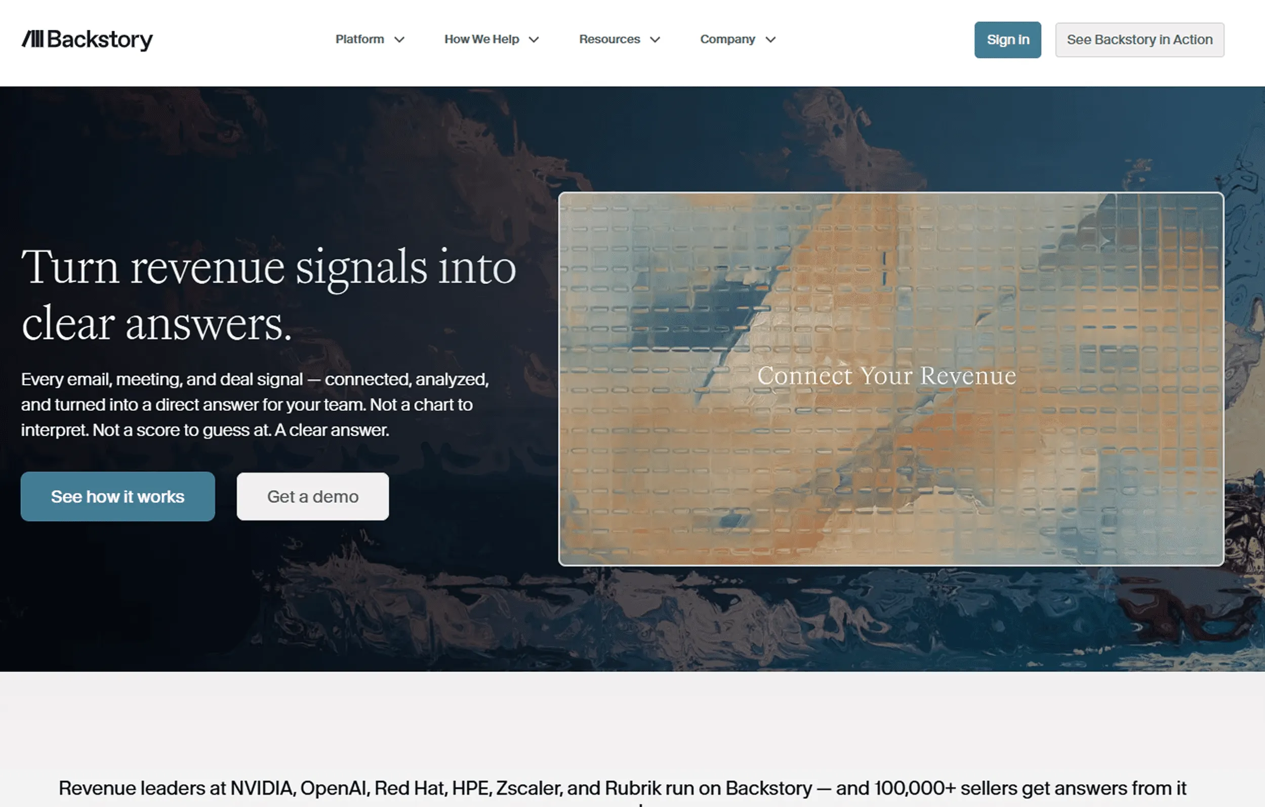 Backstory (Formerly People.ai): Best For Deal Intelligence And Relationship Context