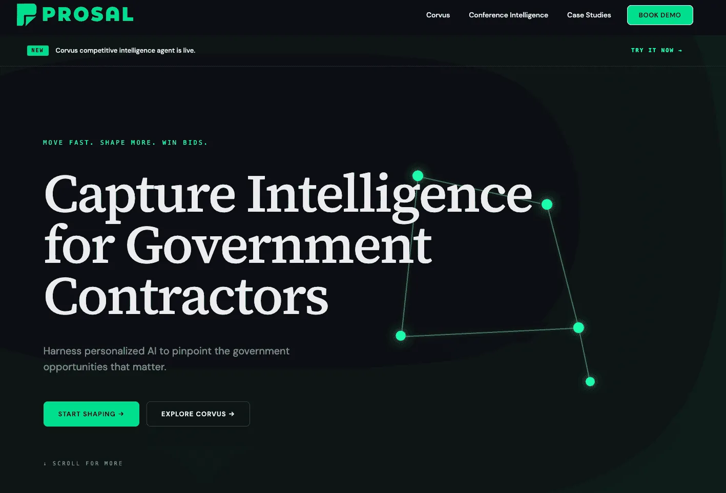 Prosal: Capture Intelligence for Contractors of All Sizes