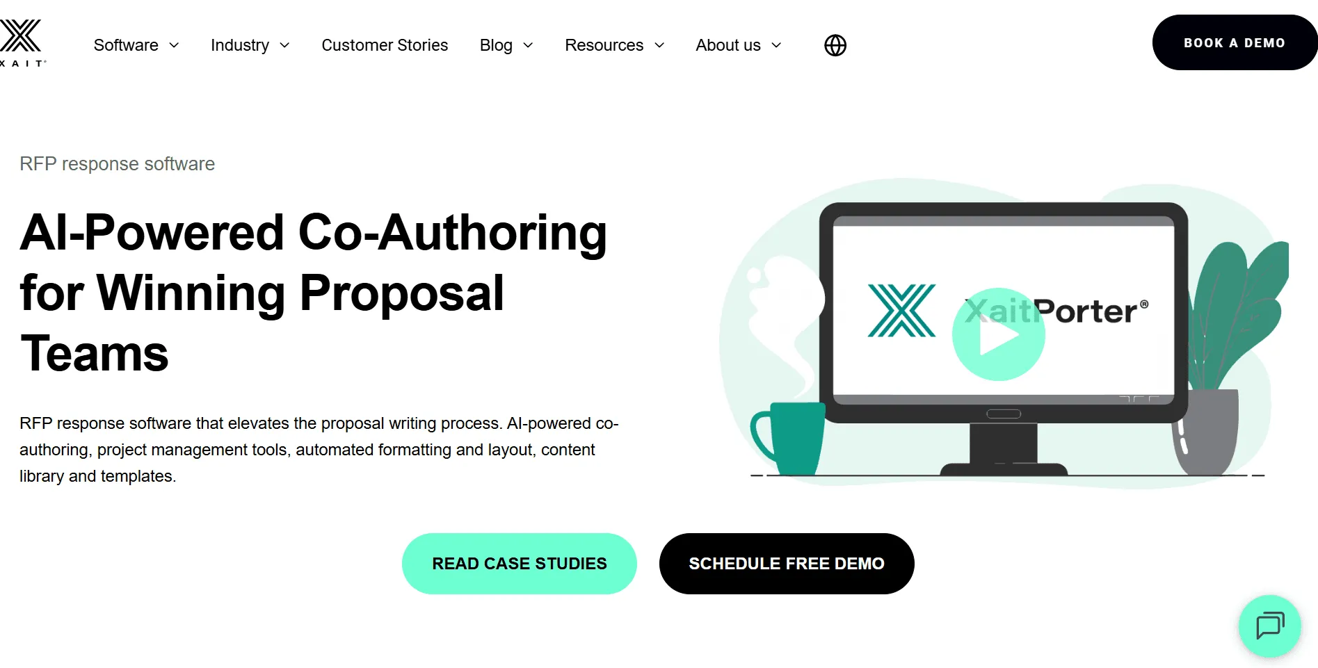 XaitPorter complex proposal co-authoring interface