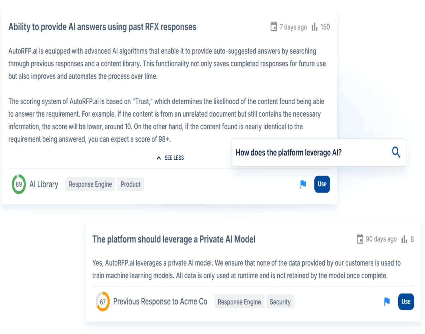 AutoRFP.ai especially useful for reusing knowledge without constant manual cleanup
