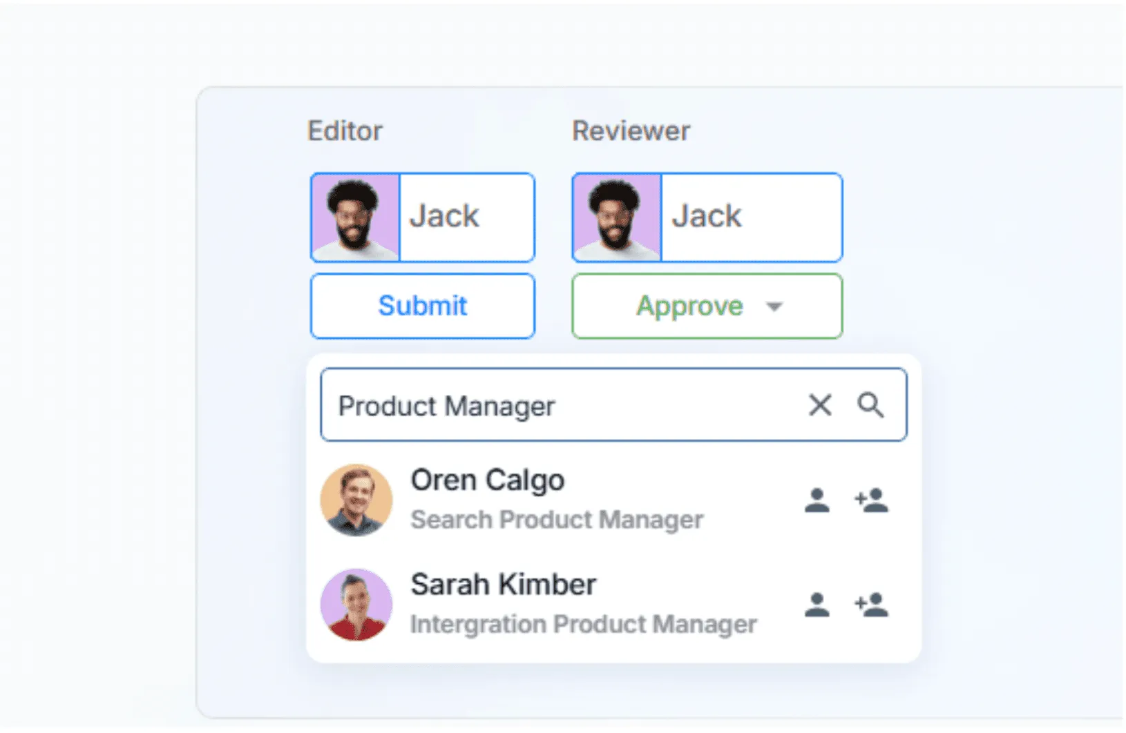 assign team members