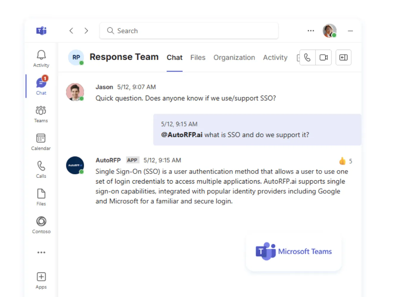 AutoRFP.ai real-time collaboration with assigned editors and reviewers