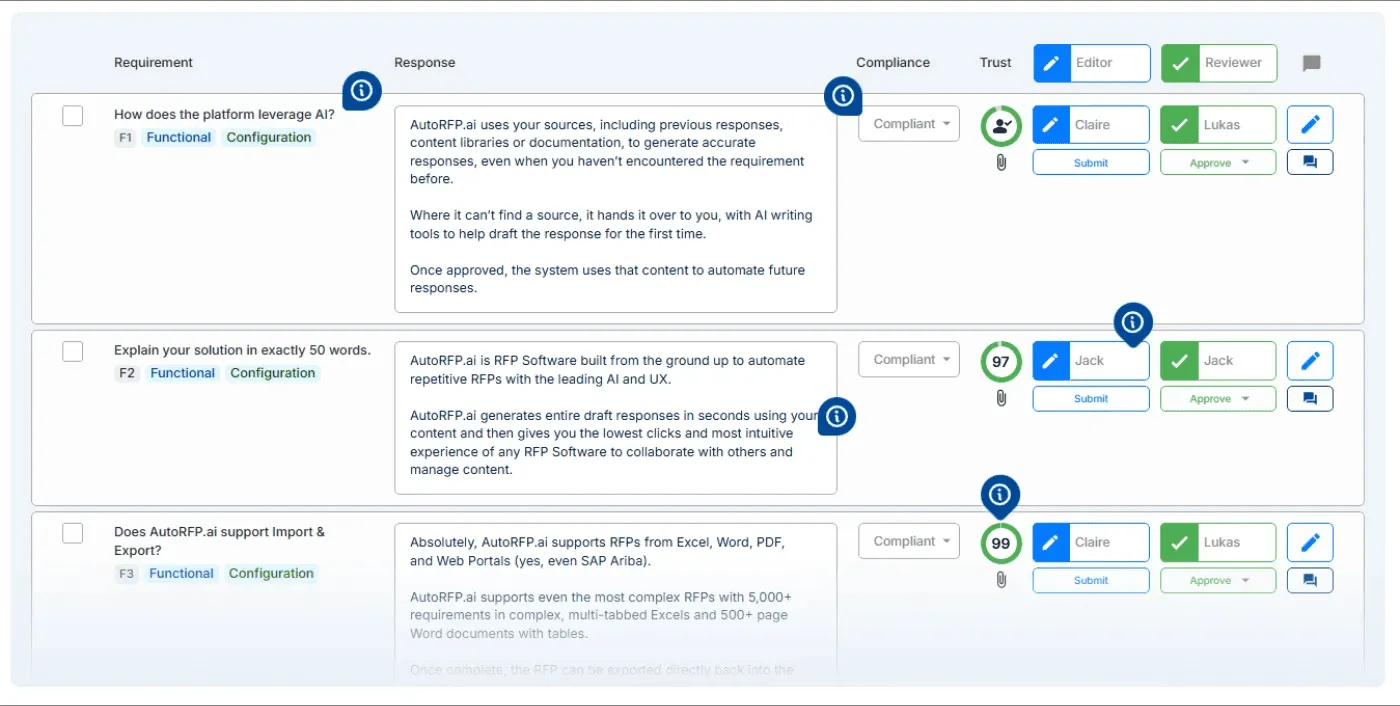 generate accurate first drafts in seconds