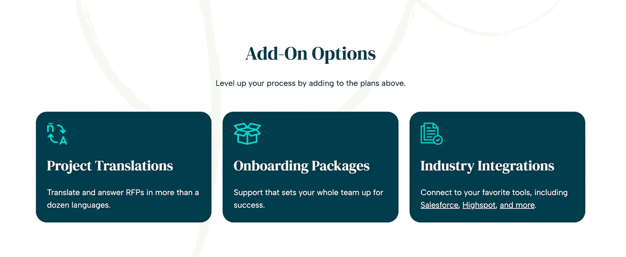 Loopio add-on costs and hidden fees breakdown from Vendr procurement data