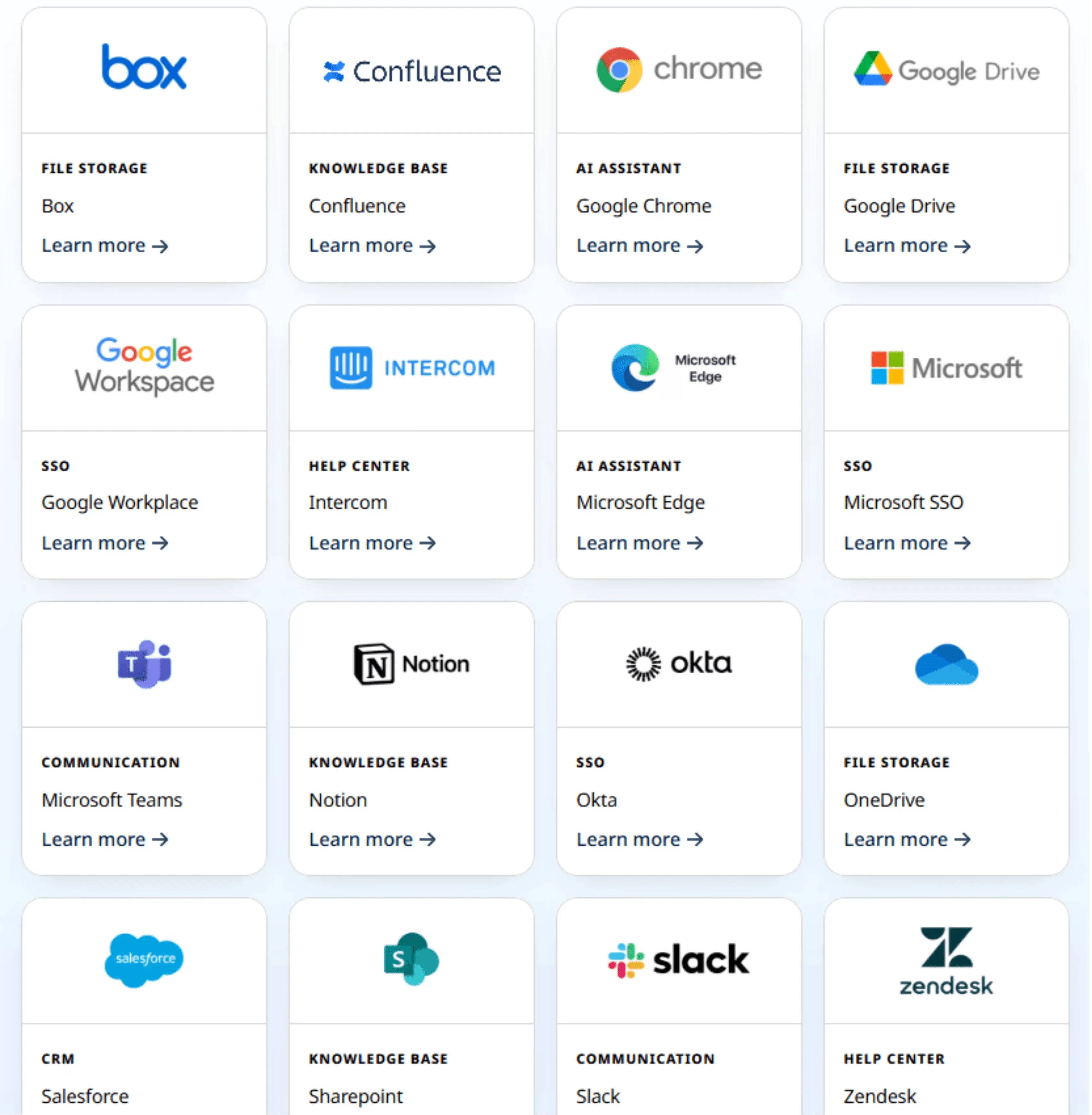 AutoRFP.ai integrations keeping content and projects in sync