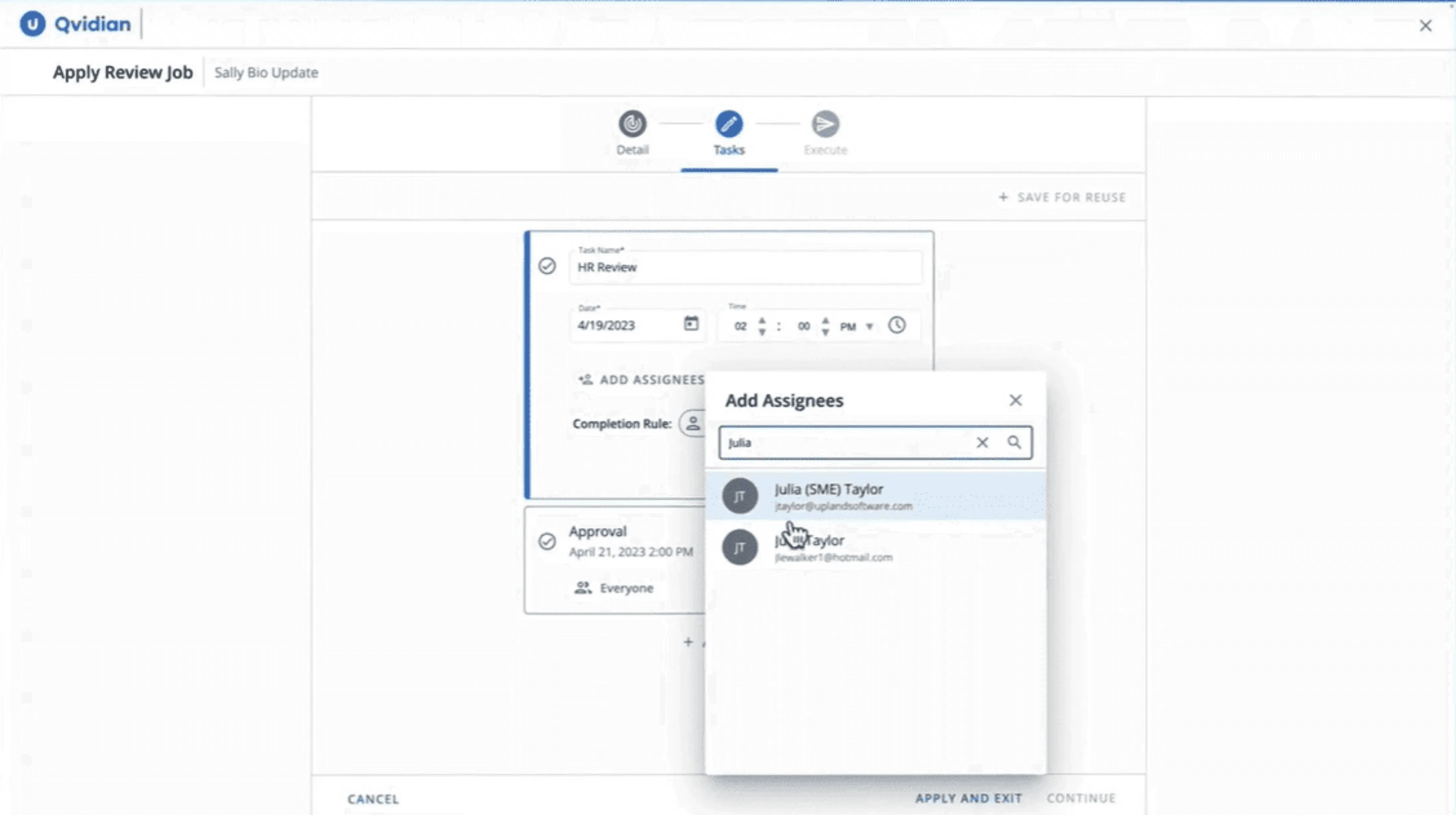 AutoRFP.ai workflow management with approvals and reporting