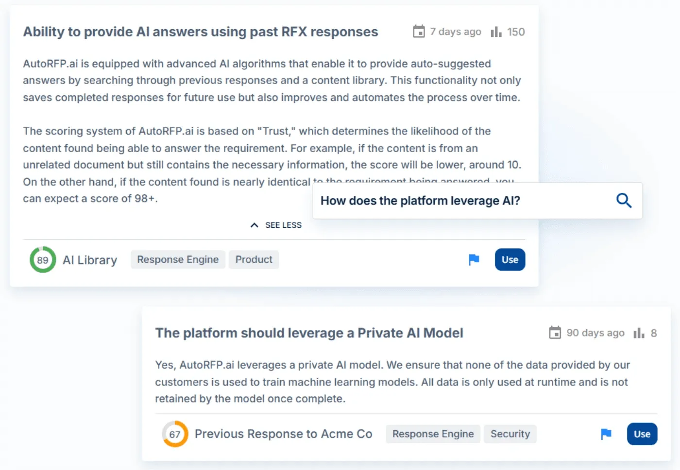 AI answer