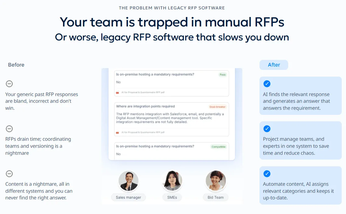 If Neither Responsive Or Qvidian Is What You’re Looking for Consider AutoRFP.ai