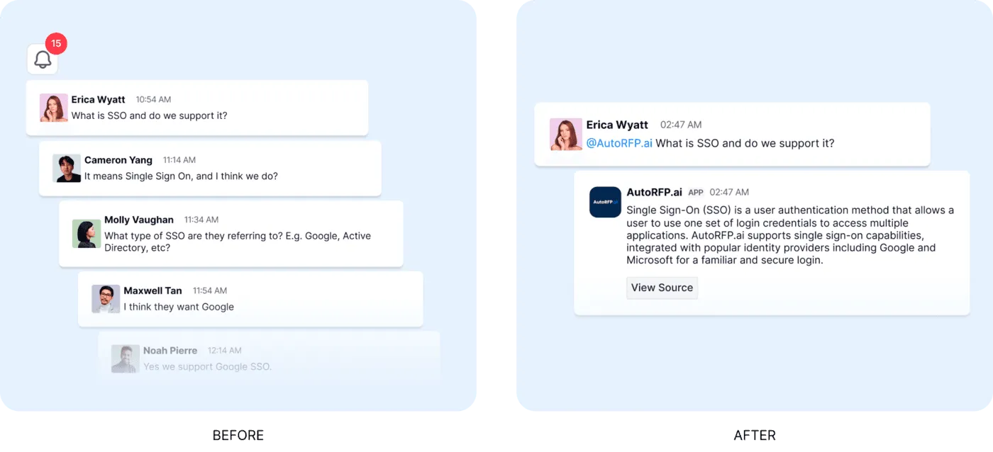AI RFP Q&A Chatbot
