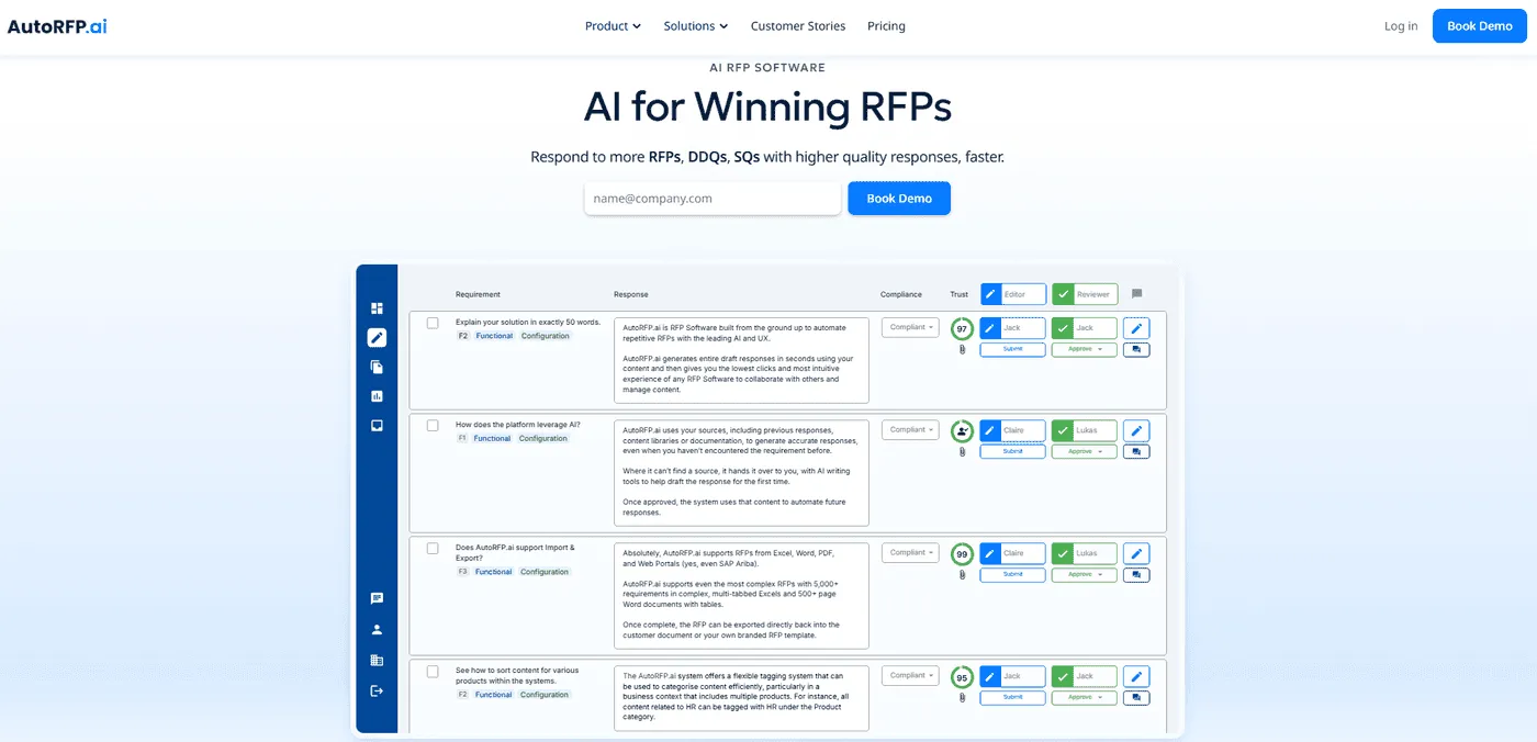 AutoRFP.ai For AI RFP Automation