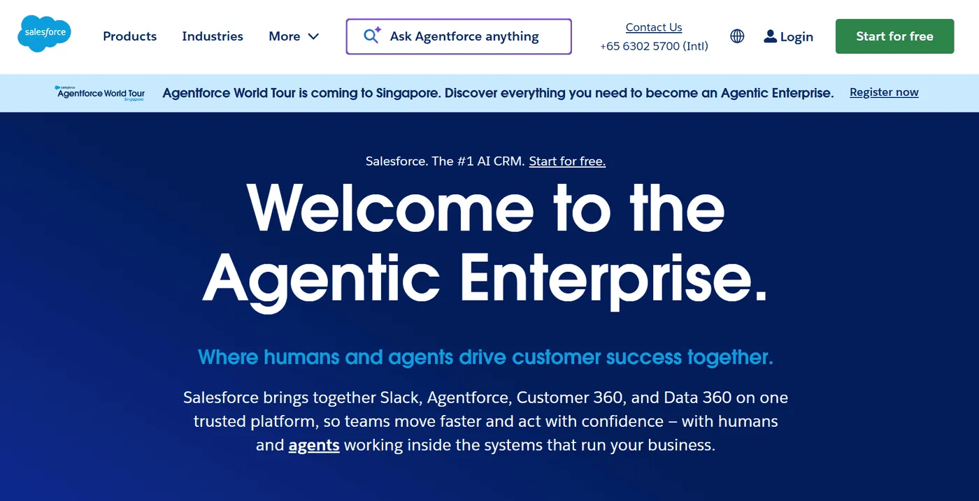 Salesforce Sales Cloud For CRM And Pipeline Visibility