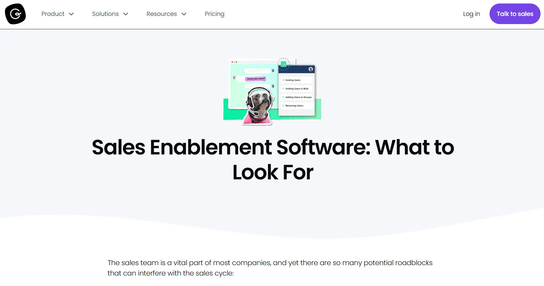 Guru: Best for Sales Knowledge Management