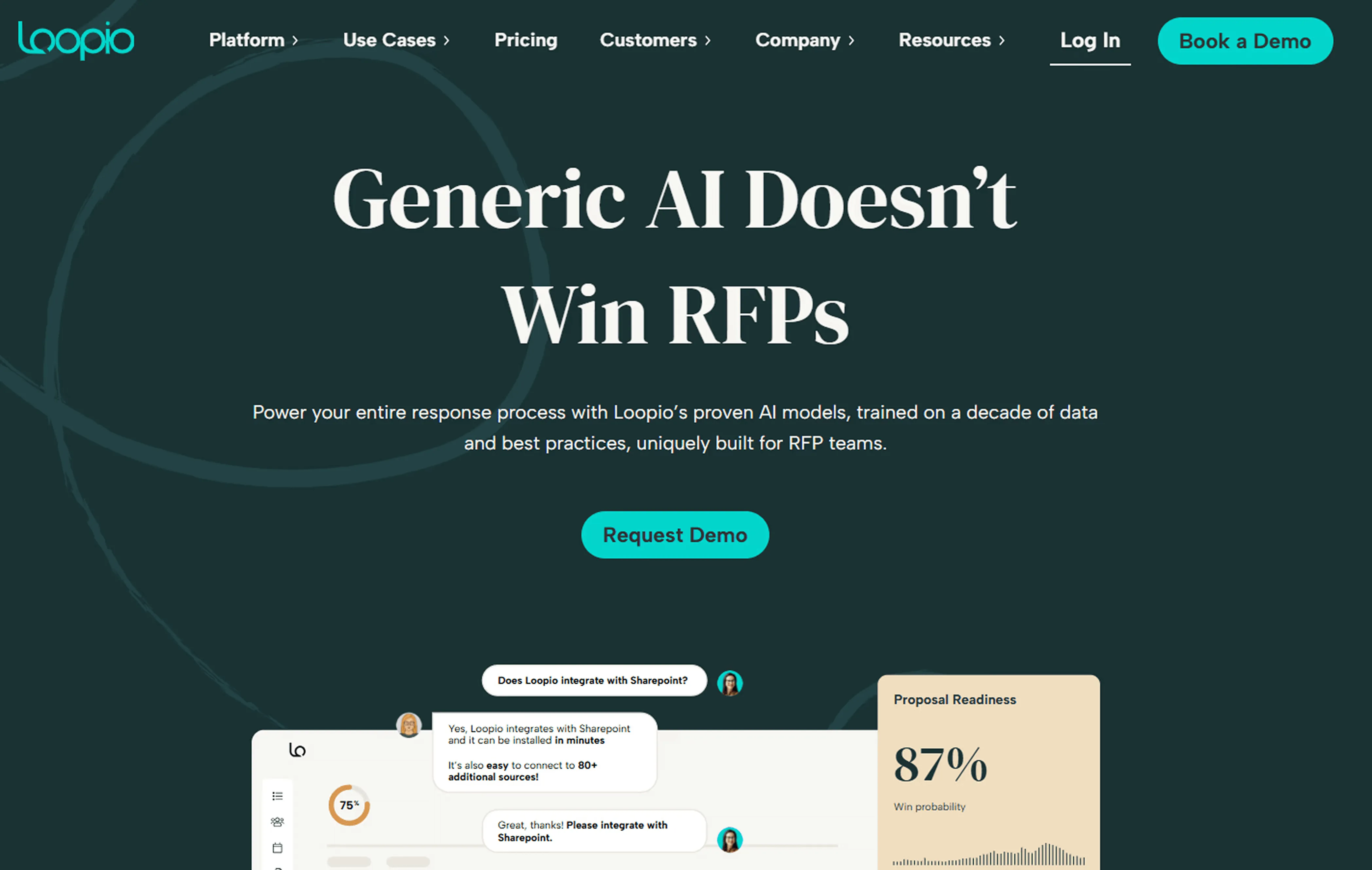 Loopio RFP response management platform