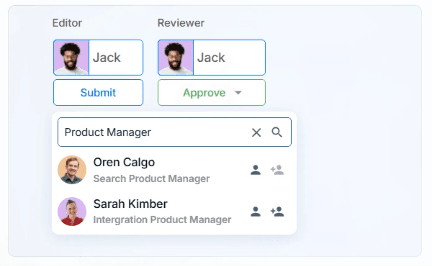 human review